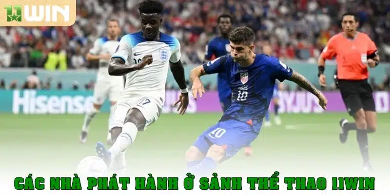 Các nhà phát hành ở sảnh thể thao 11win