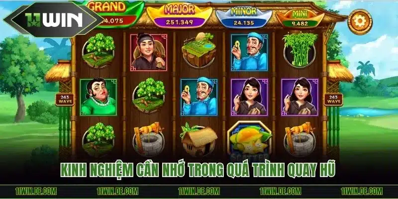 Kinh nghiệm cần nhớ trong quá trình quay hũ